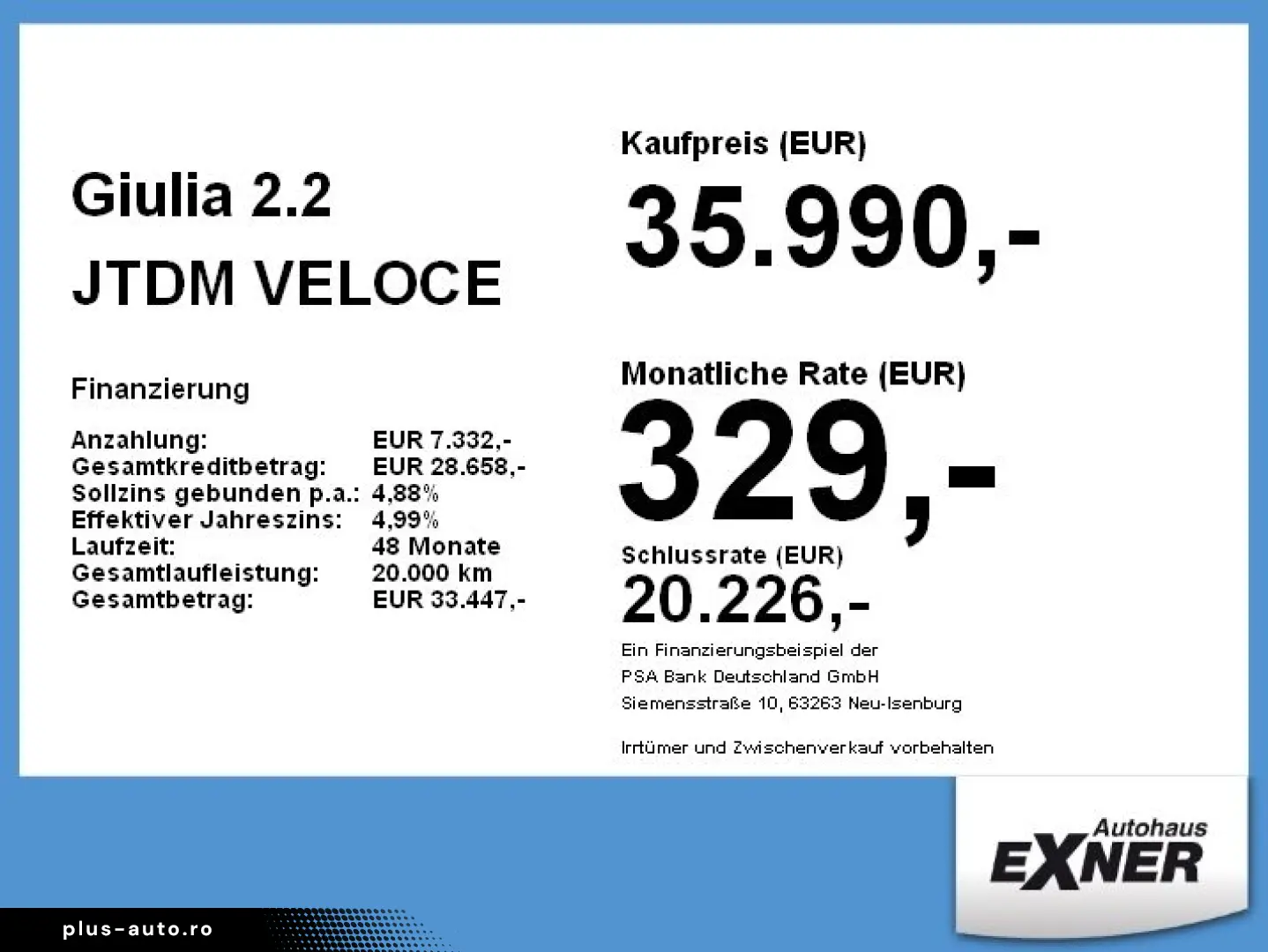 ALFA ROMEO Giulia 2.2 JTDM VELOCE Q4 Kamera LED Sitzheizung