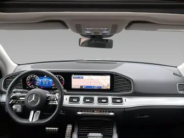 MERCEDES-BENZ GLE 300 d 4M AMG LED Burme Pano Memory AHK 360