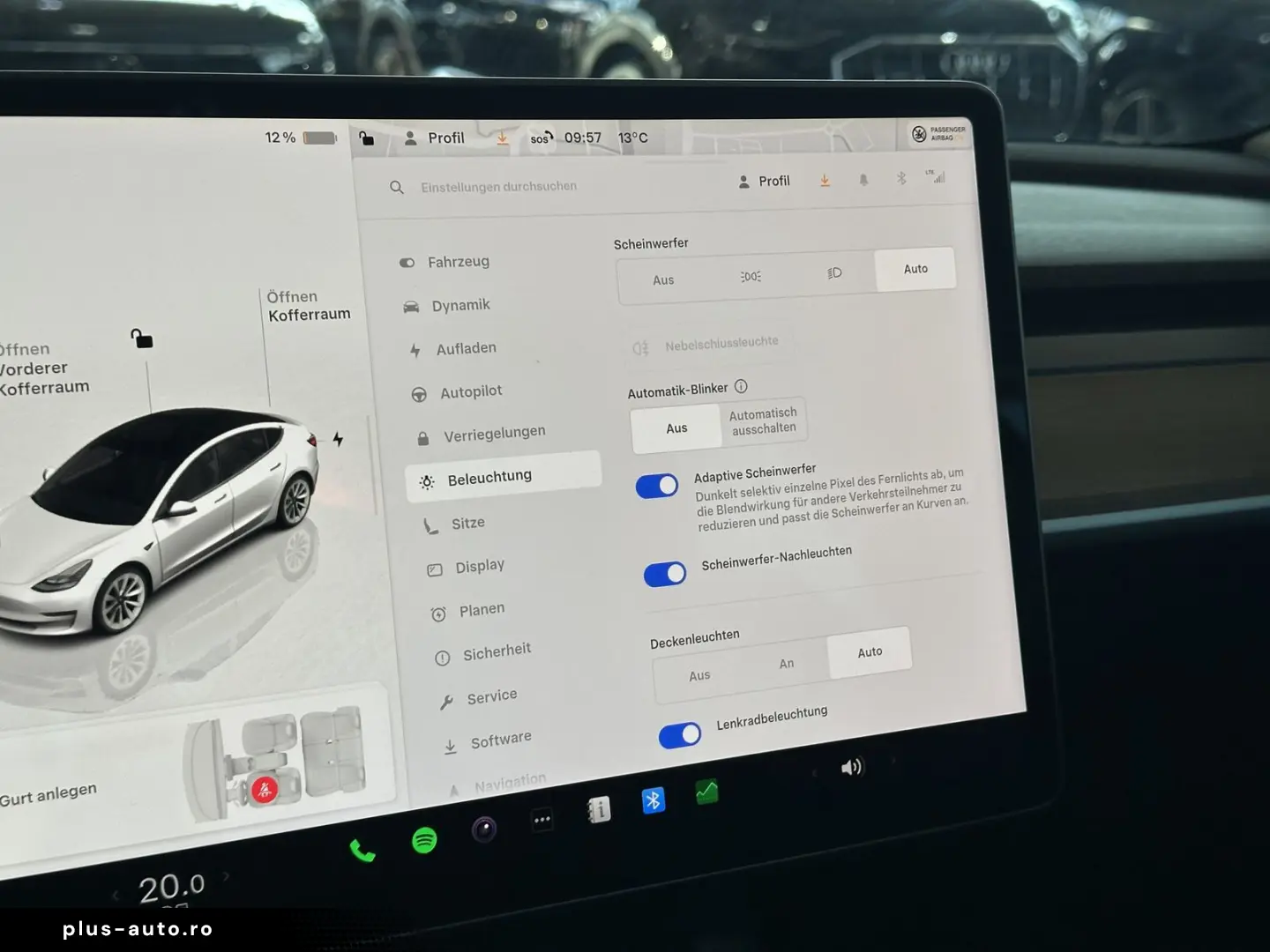 TESLA Model 3 RWD SHZ LED Leder Pano Autopilot R.Cam
