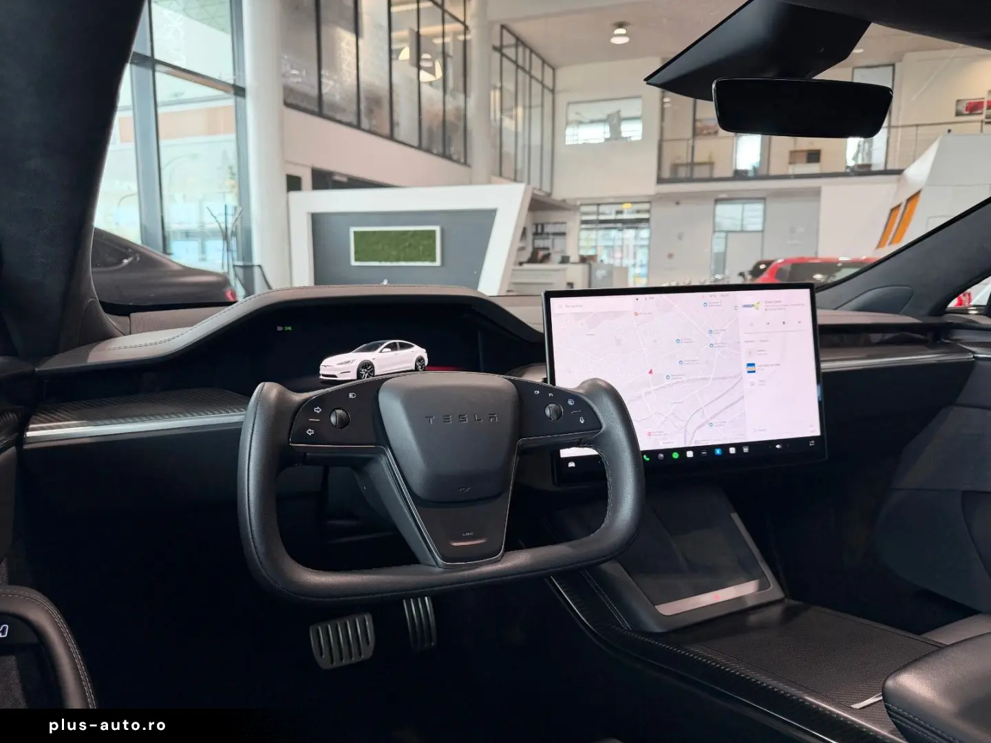 TESLA Model S Plaid AWD Yoke FSD-Autopilot Pano