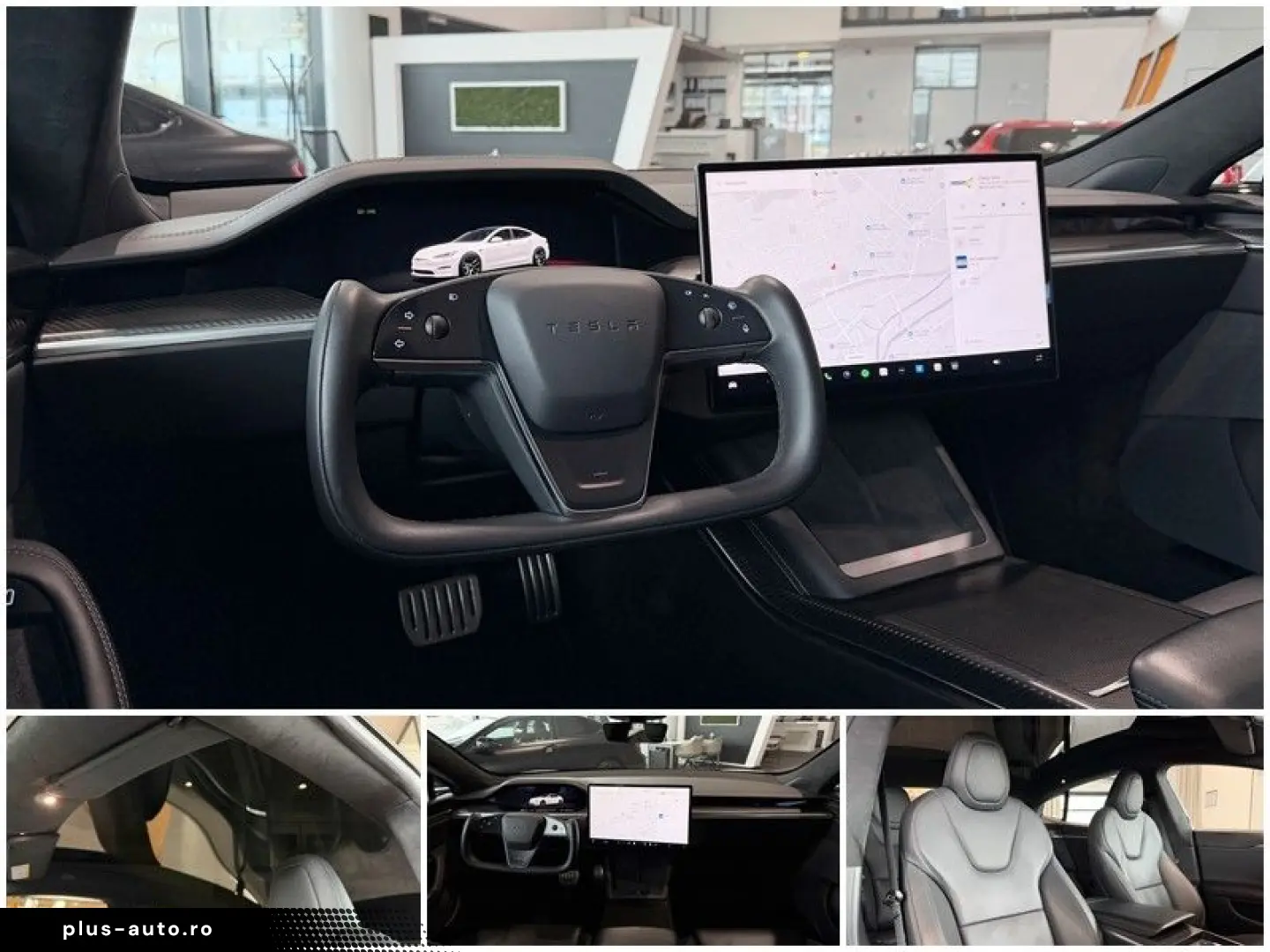TESLA Model S Plaid AWD Yoke FSD-Autopilot Pano