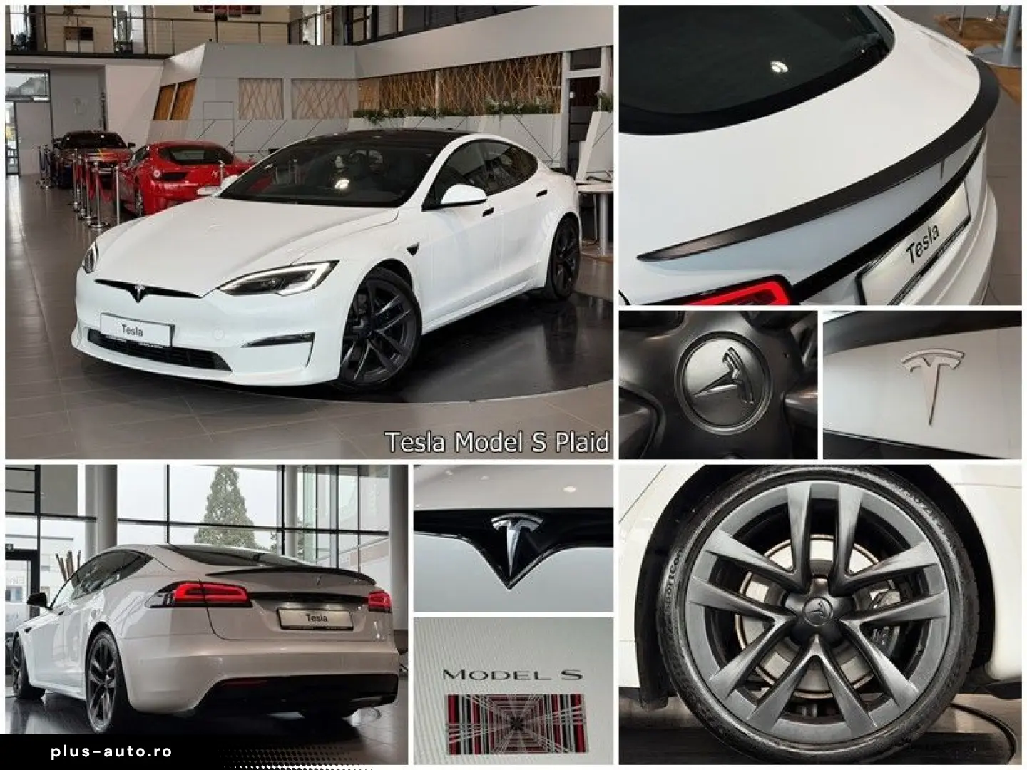 TESLA Model S Plaid AWD Yoke FSD-Autopilot Pano