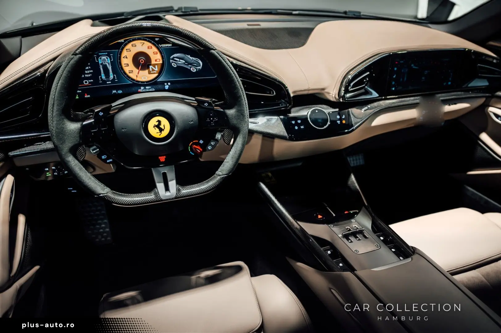 FERRARI Purosangue   Verde Celeste   Carbon   Pano