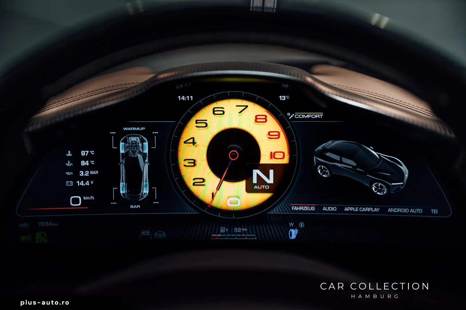 FERRARI Purosangue   Verde Celeste   Carbon   Pano