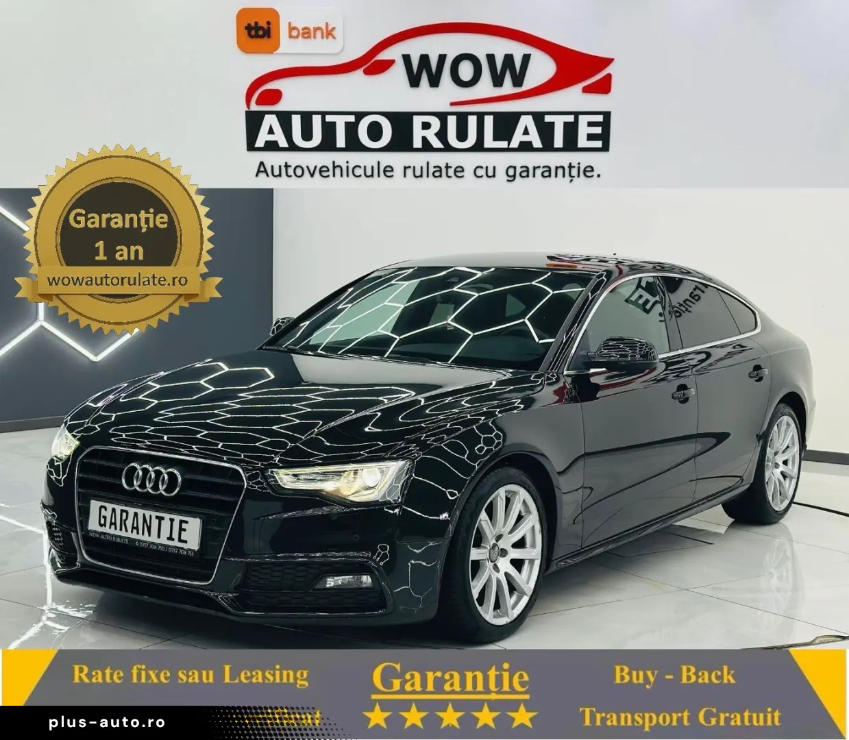 AUDI A5 2012 2.0D E5 Garantie 12 Luni RAte Avans 0 Doar Cu B