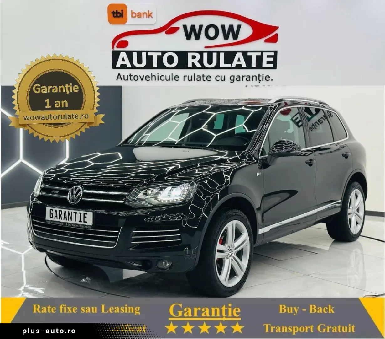 VOLKSWAGEN TOUAREG 2013 3.0D E5 Garantie 12 Luni Rate Avans