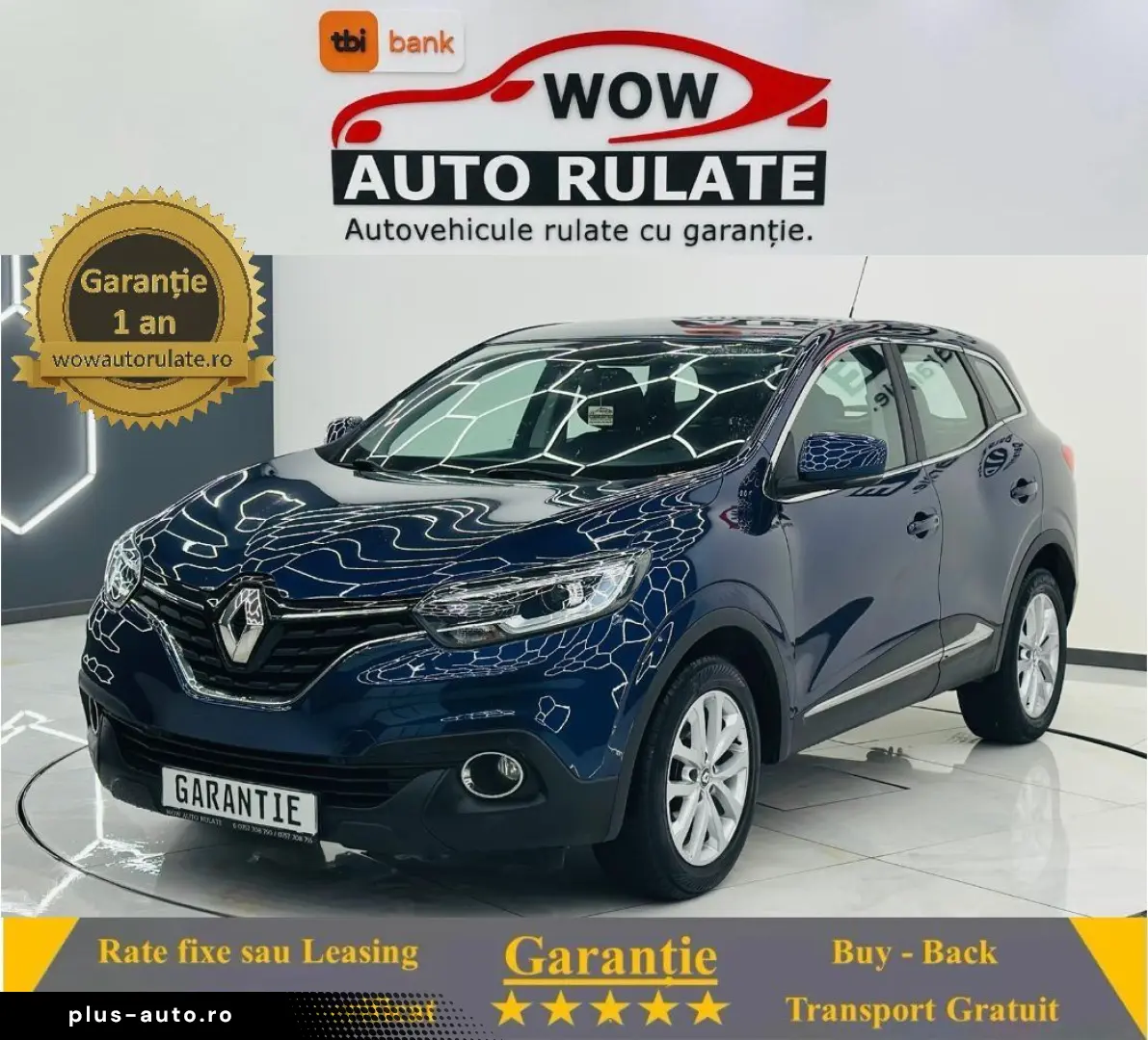 RENAULT KADJAR 2016 1.5D E6 Garantie 12 Luni Rate Avans 0 Do