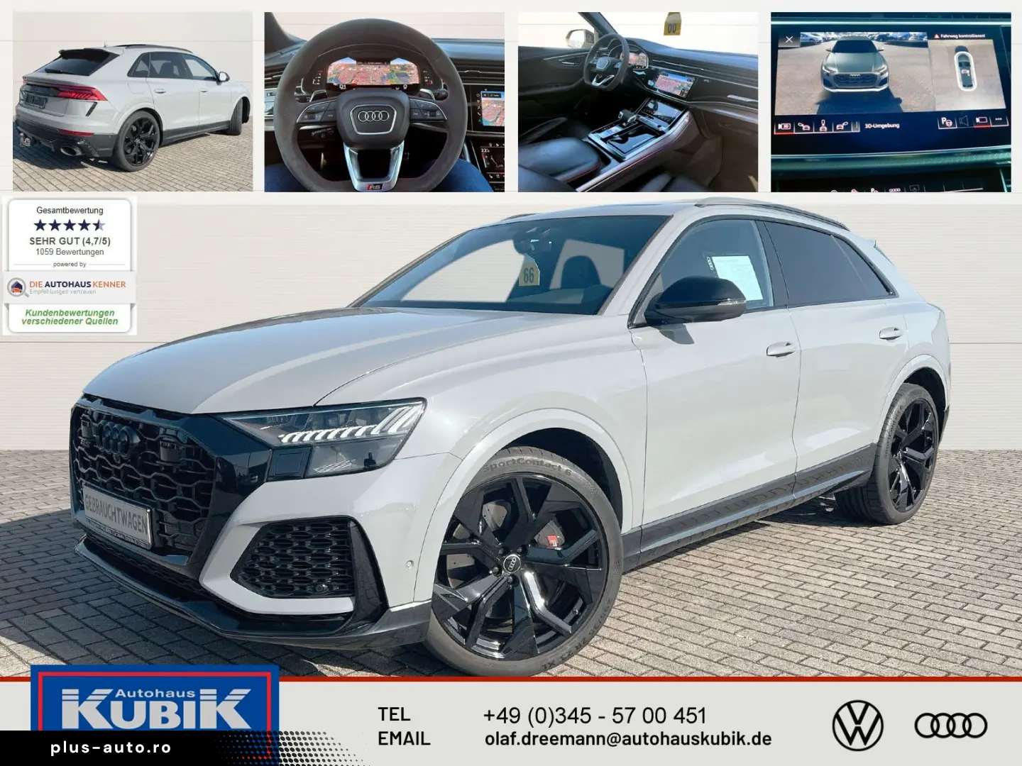 AUDI RSQ8 4 0 TFSI quattro Allradlenkung Sportabgasan