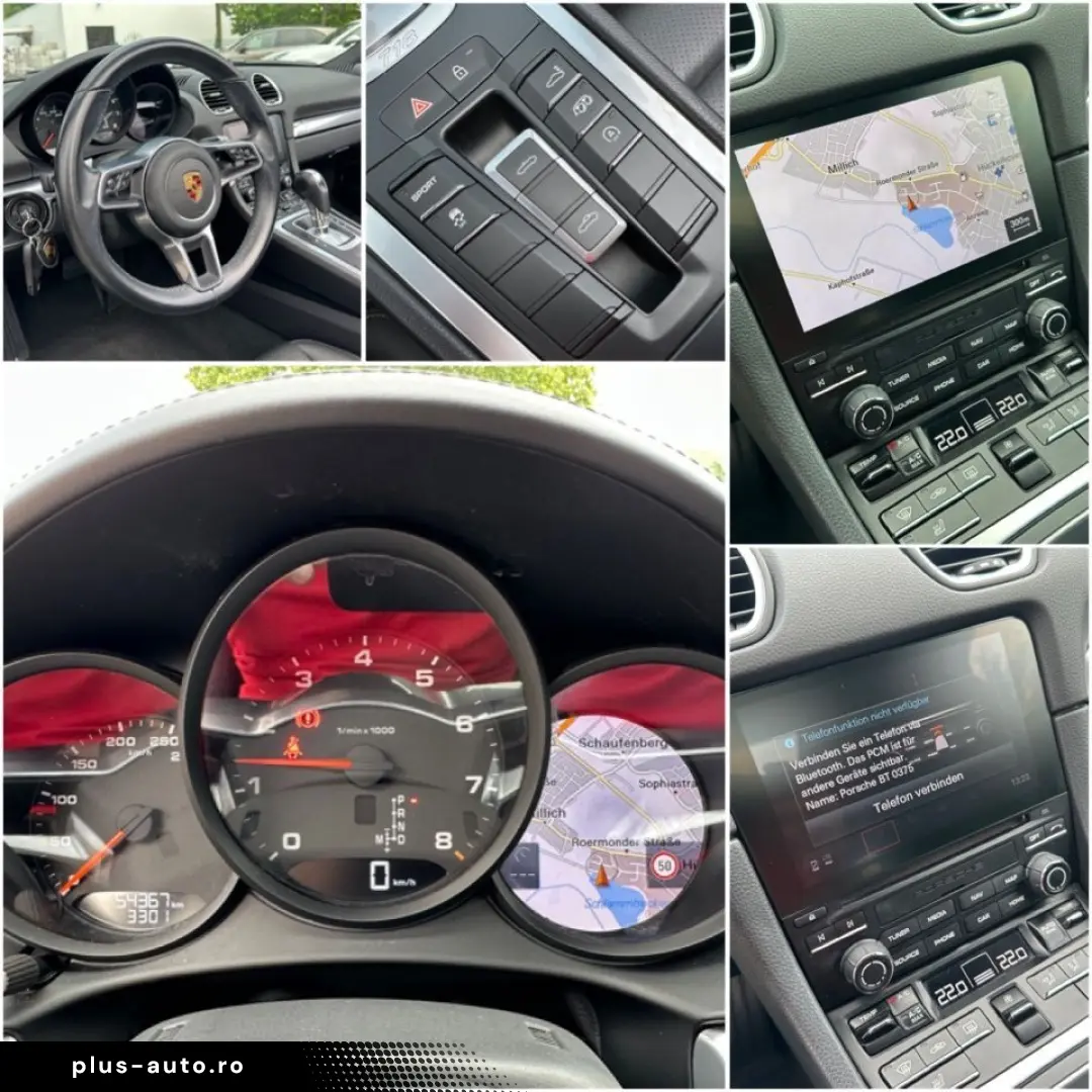 PORSCHE Boxster 718 2.HAND Nav KAM CarPlay PDLS Leder