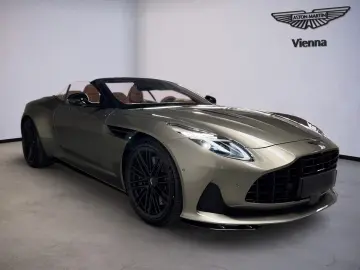 Aston Martin DB12 Volante   Titanium Grey   Black Pack