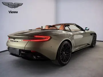 Aston Martin DB12 Volante   Titanium Grey   Black Pack