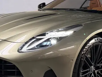 Aston Martin DB12 Volante   Titanium Grey   Black Pack