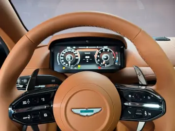 Aston Martin DB12 Volante   Titanium Grey   Black Pack