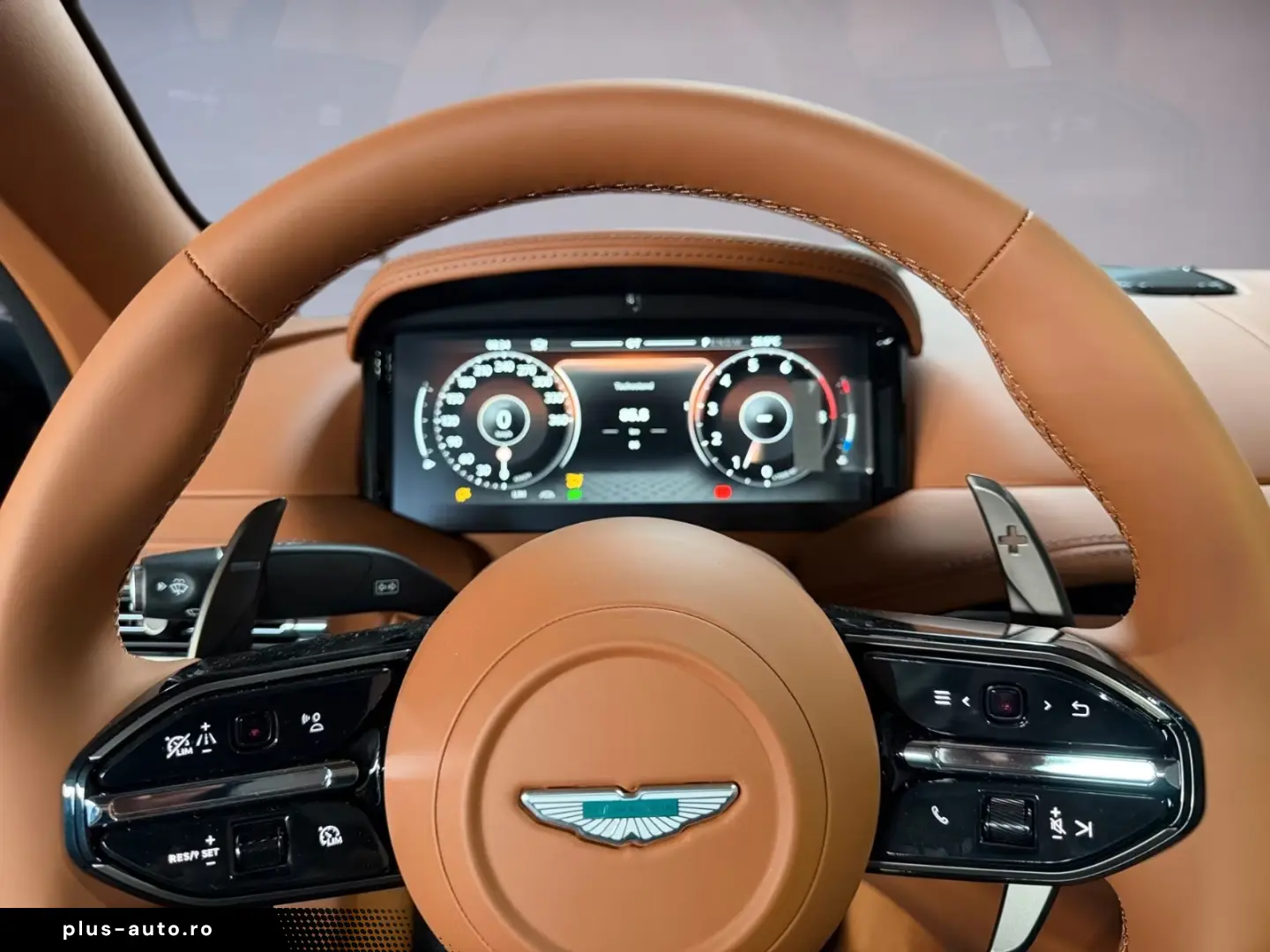 Aston Martin DB12 Volante   Titanium Grey   Black Pack