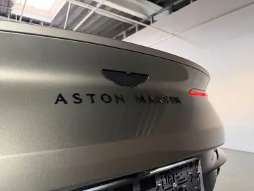 Aston Martin DB12 Volante   Titanium Grey   Black Pack