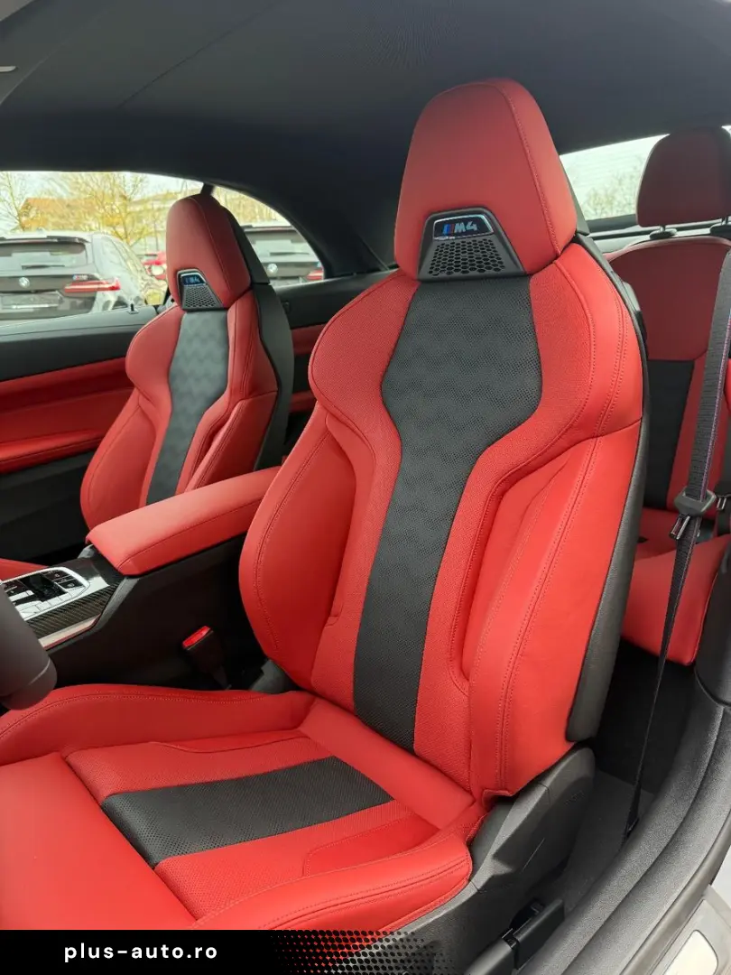 BMW M4 Competion Cabrio 530hp  Black-Red-Carbon