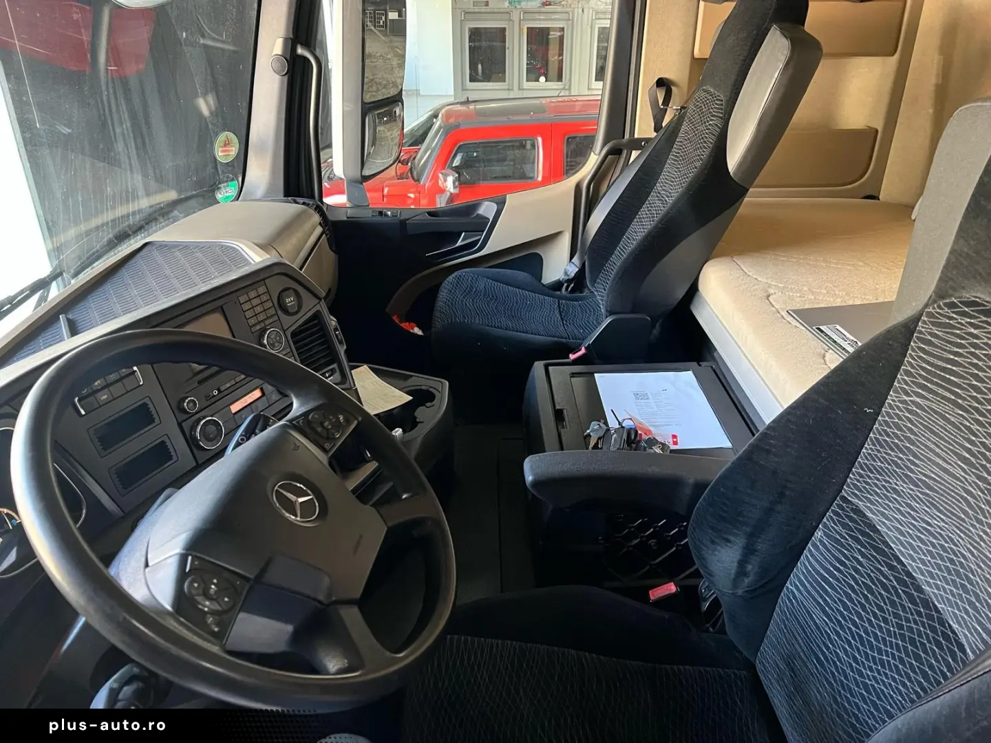 MB Actros 2545L Meiller   Tandem Hüffermann   2x Container