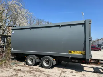 MB Actros 2545L Meiller   Tandem Hüffermann   2x Container