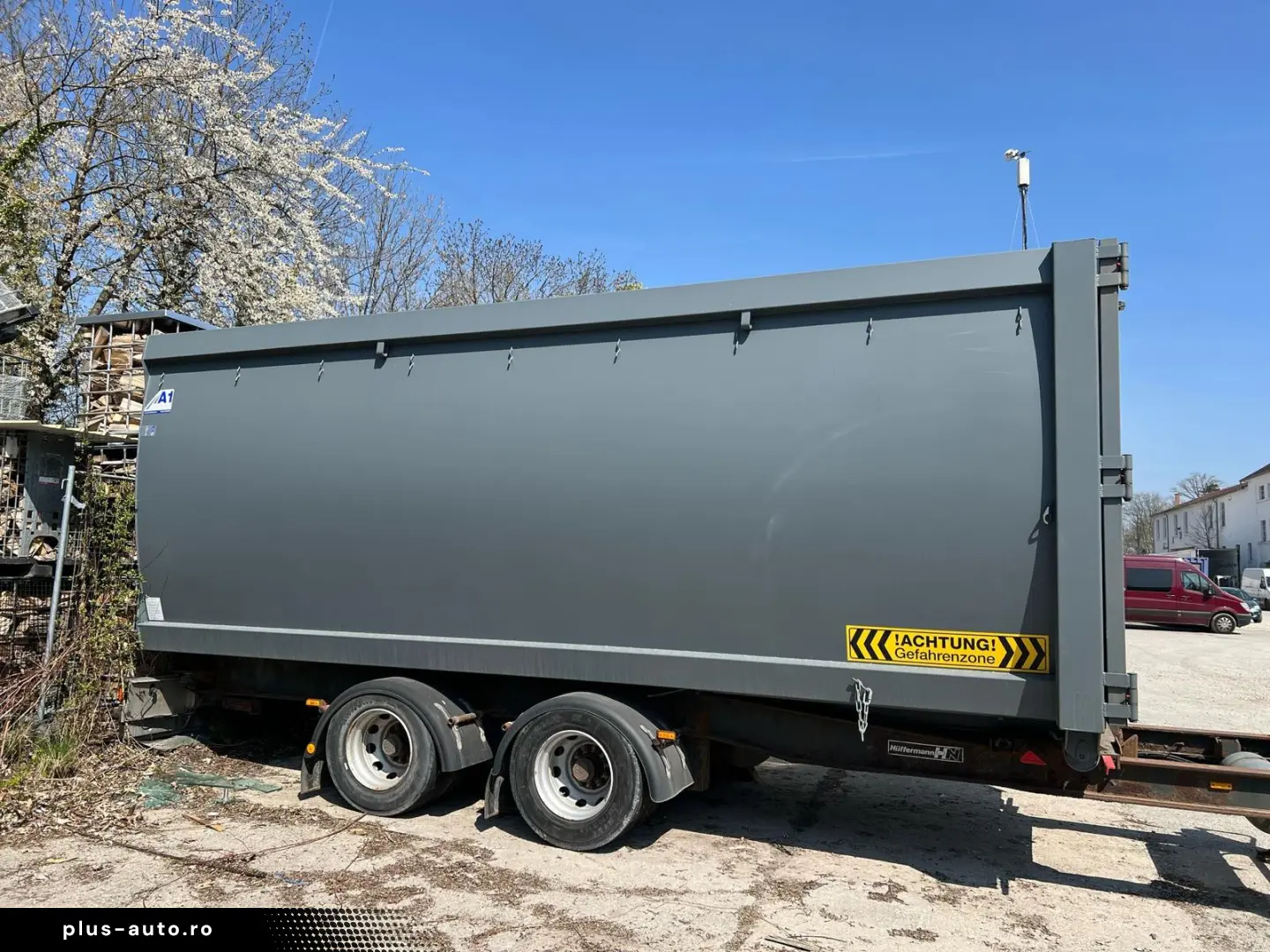 MB Actros 2545L Meiller   Tandem Hüffermann   2x Container