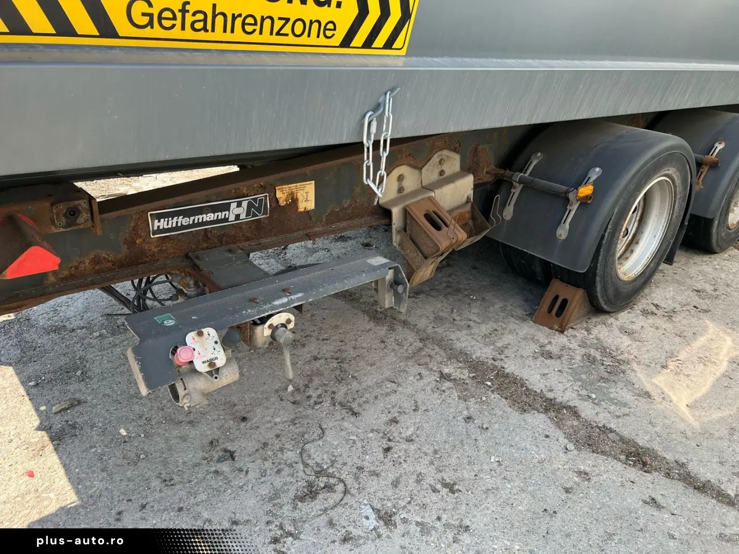 MB Actros 2545L Meiller   Tandem Hüffermann   2x Container