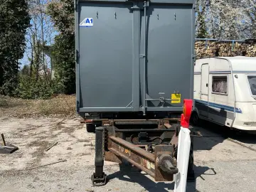 MB Actros 2545L Meiller   Tandem Hüffermann   2x Container