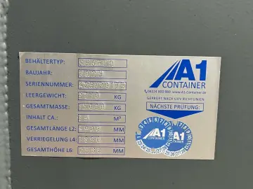 MB Actros 2545L Meiller   Tandem Hüffermann   2x Container