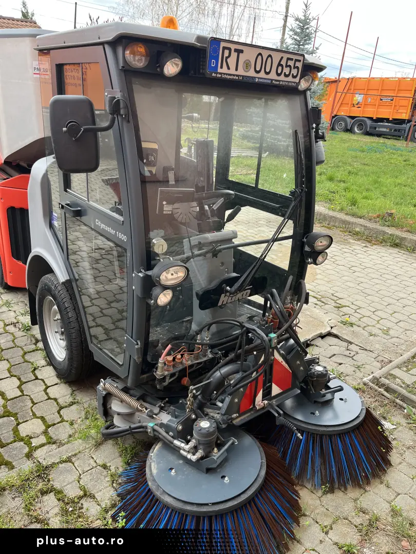 Hako CITYMASTER 1600 4x4 Maturatoare cu Aspirator