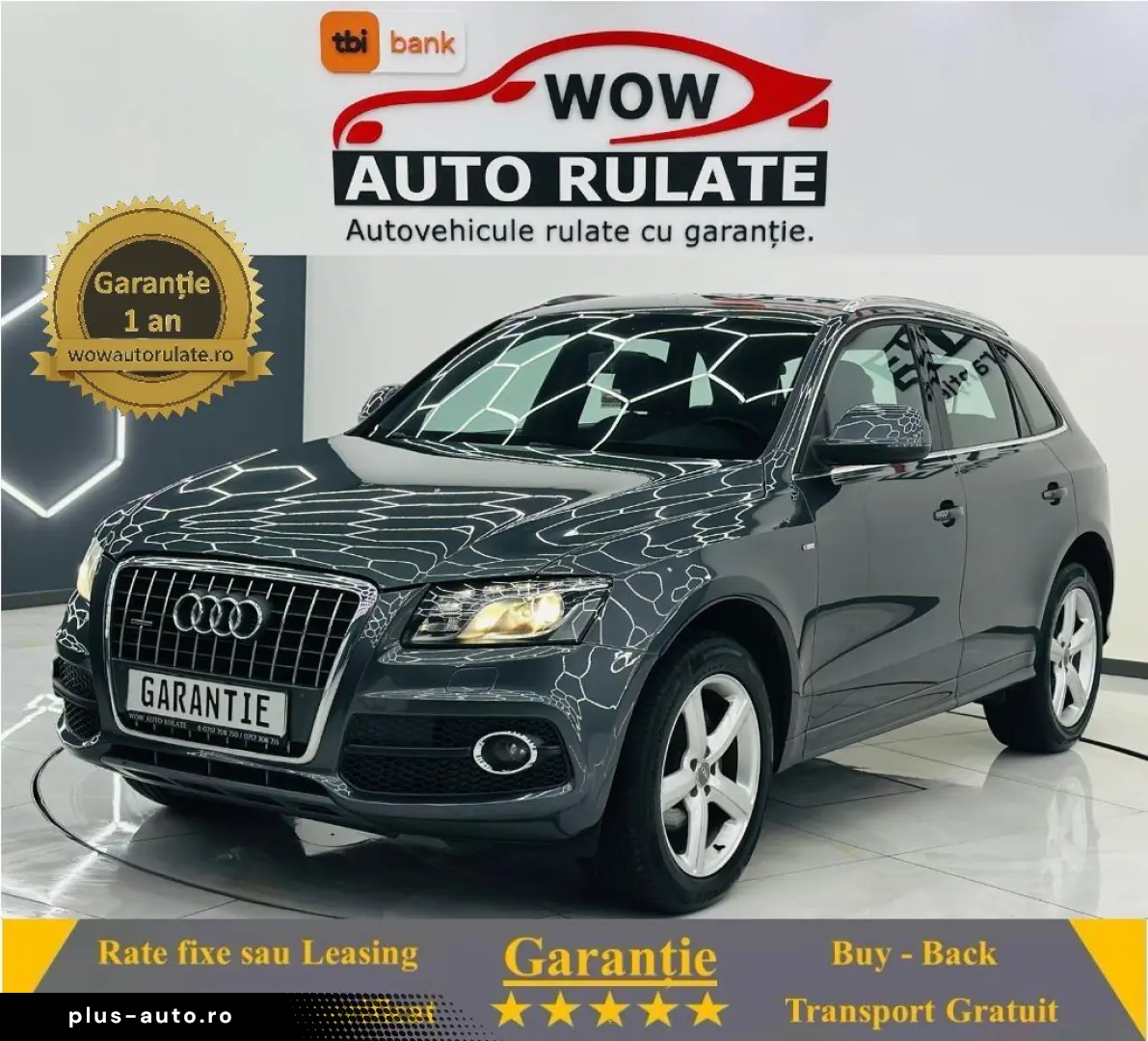 AUDI Q5 2010 2.0D E4 4X4 Garantie 12 Luni Rate Avans 0 Doar