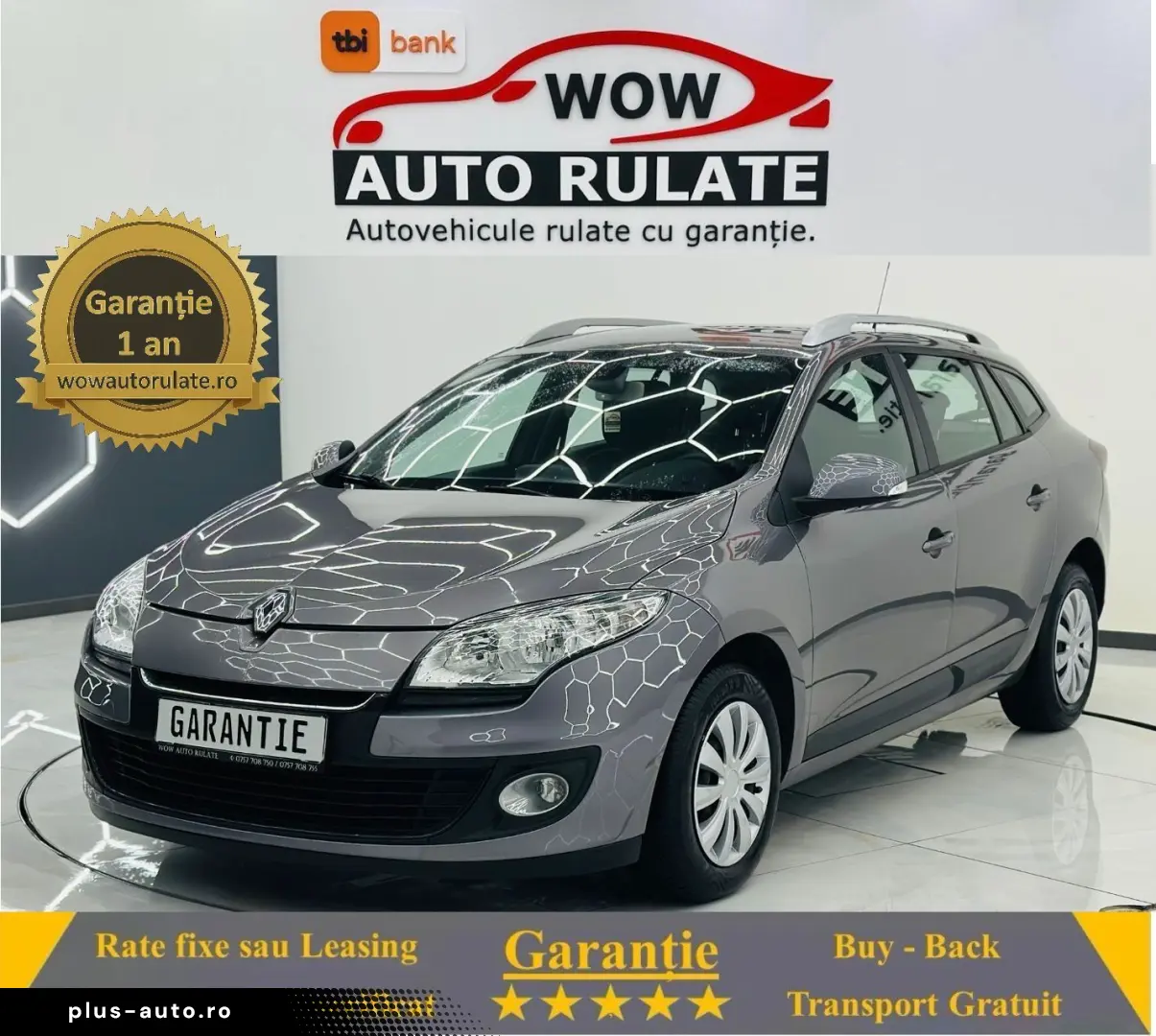 RENAULT MEGANE 2013 1.5D E5 Garantie 12 Luni Rate Avans 0 Do