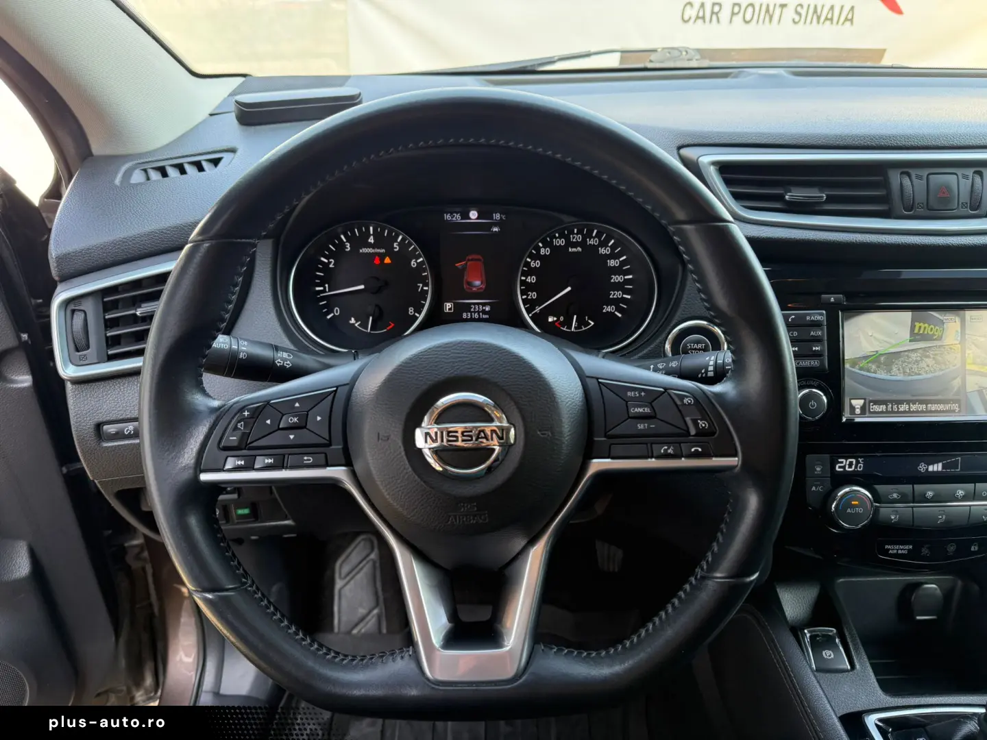 Nissan Qashqai Automat 2018 1.2Benz 116Cp 83k Km Camere 360