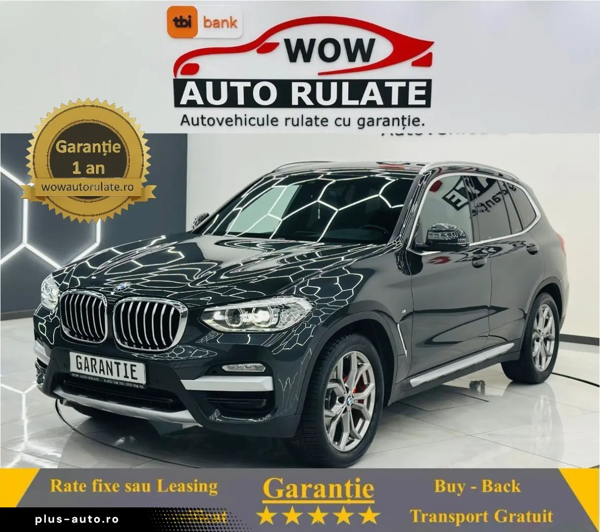 BMW X3 2019 2.0D E6 4X4 Garantie 12 Luni Rate Avans 0 Doar C