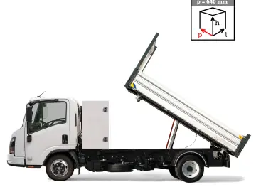 ISUZU M27 3.0 diesel - basculare trilaterala