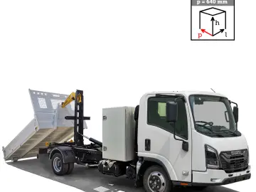 ISUZU M21 - Hooklift - Abrollkipper
