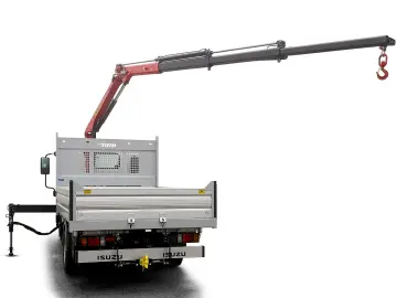 ISUZU M21 - macara   bena fixa basculabila