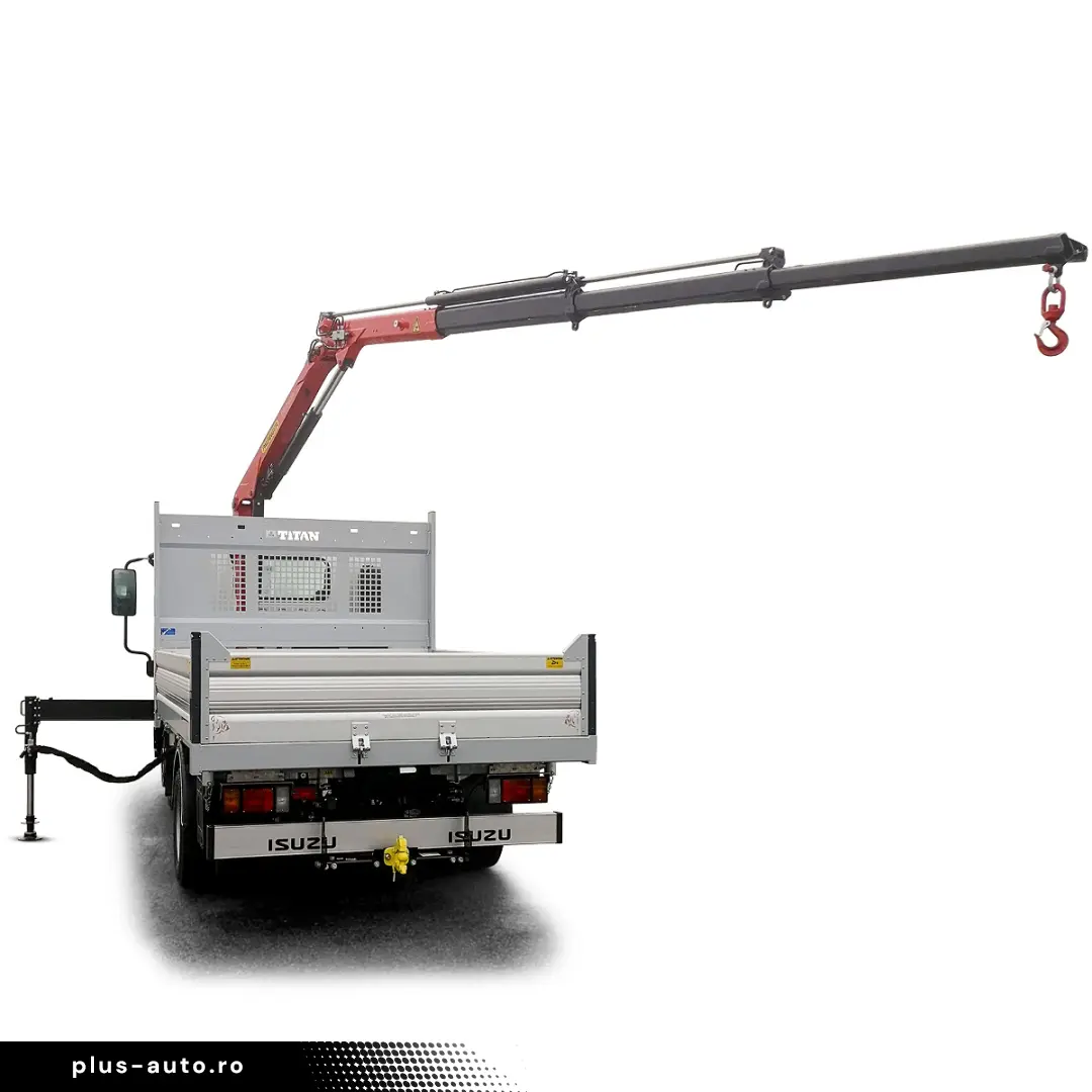 ISUZU M21 - macara   bena fixa basculabila
