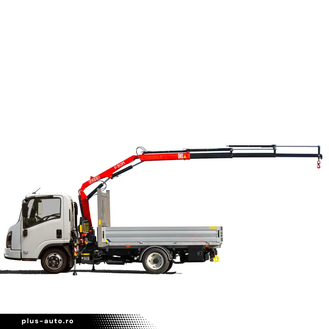 ISUZU M21 - macara   bena fixa basculabila