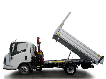 ISUZU M21 - macara   bena fixa basculabila