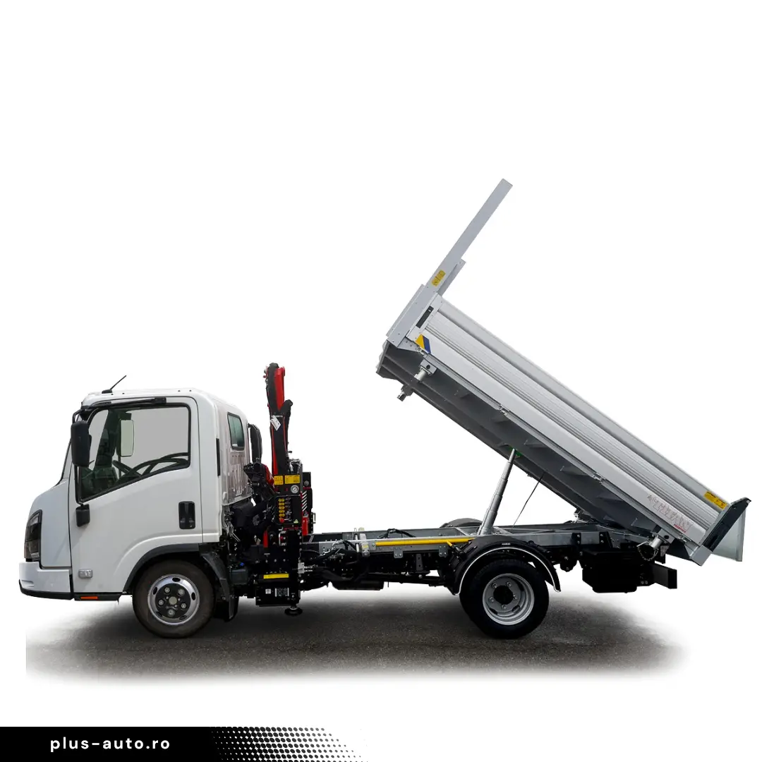 ISUZU M21 - macara   bena fixa basculabila