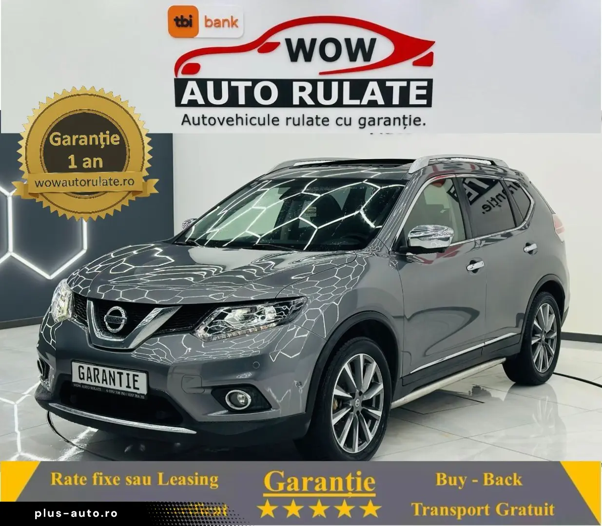 NISSAN X-TRAIL 2017 1.6i E6 7 Locuri Garantie 12 Luni Rate A
