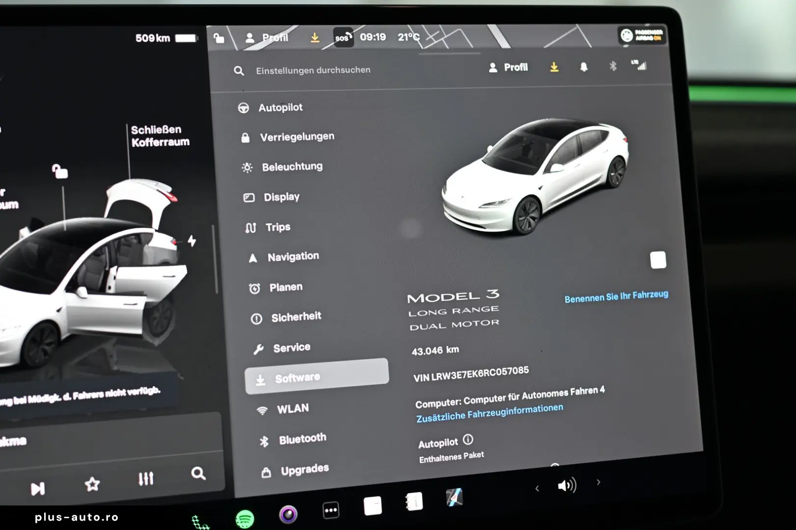 TESLA Model 3 Long Range Dual AWD Pano ACC