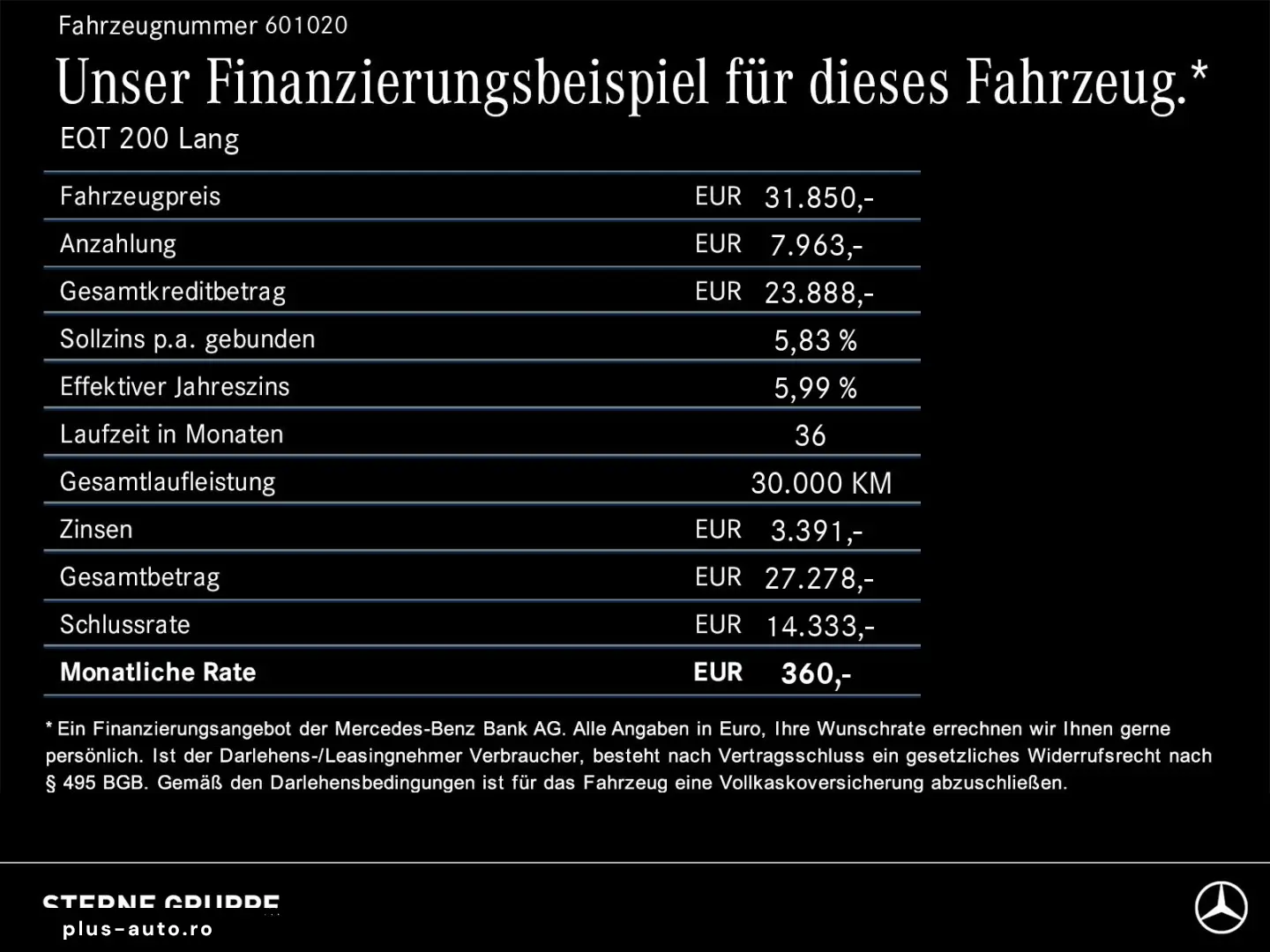 MERCEDES-BENZ EQT 200 Lang 7-SITZER LED DAB WINTER NAVI