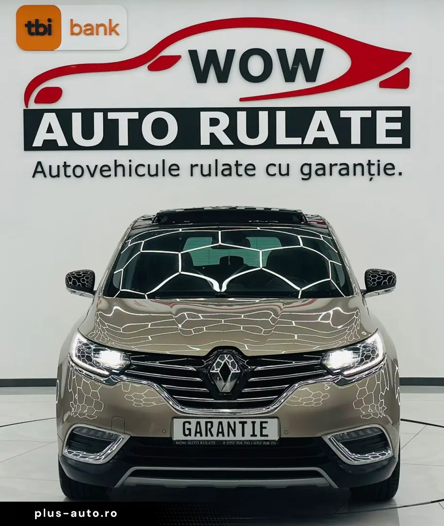 RENAULT ESPACE 2015 1.6D E6 Garantie 12 Luni Rate Avans 0 Do