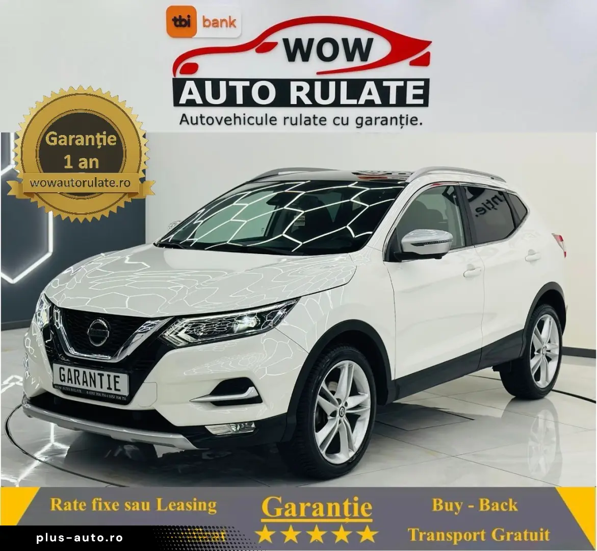 NISSAN Qashqai 2019 1.3i E6 Garantie 12 Luni Rate Avans 0 Do