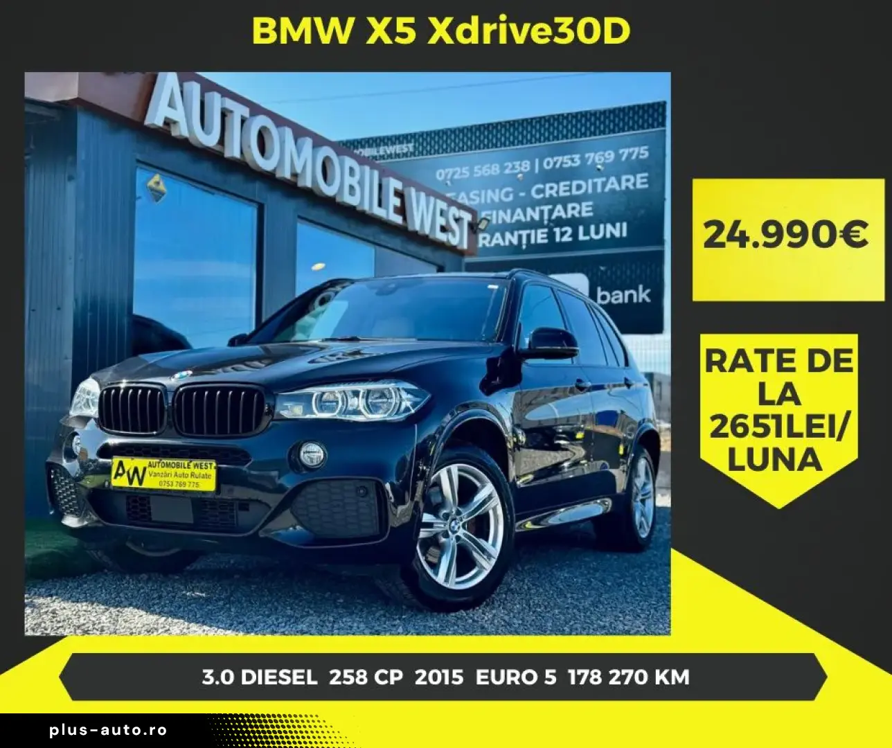 Bmw X5 Gen-F15-2013-2018