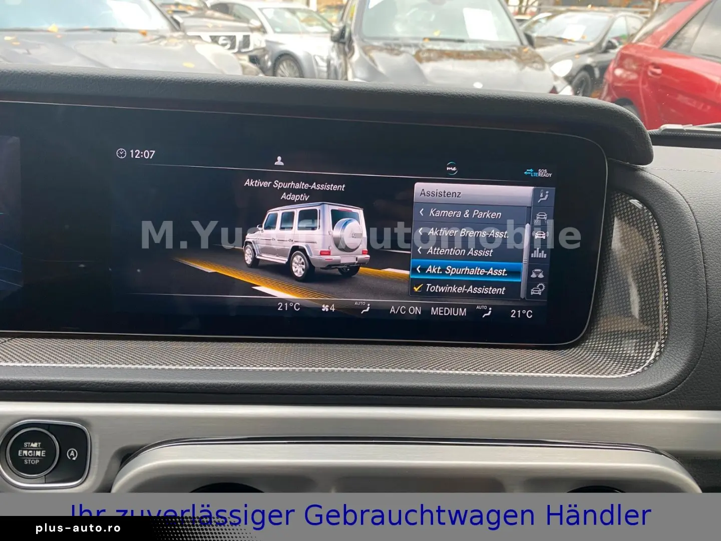 MERCEDES-BENZ G 500 AMG-LINE 75-TKM UNFALLFREI 2-HAND S-HEFT