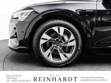AUDI E-TRON 55 Q 2x S LINE BLACK ACC B&O KAM. AIR-SUS