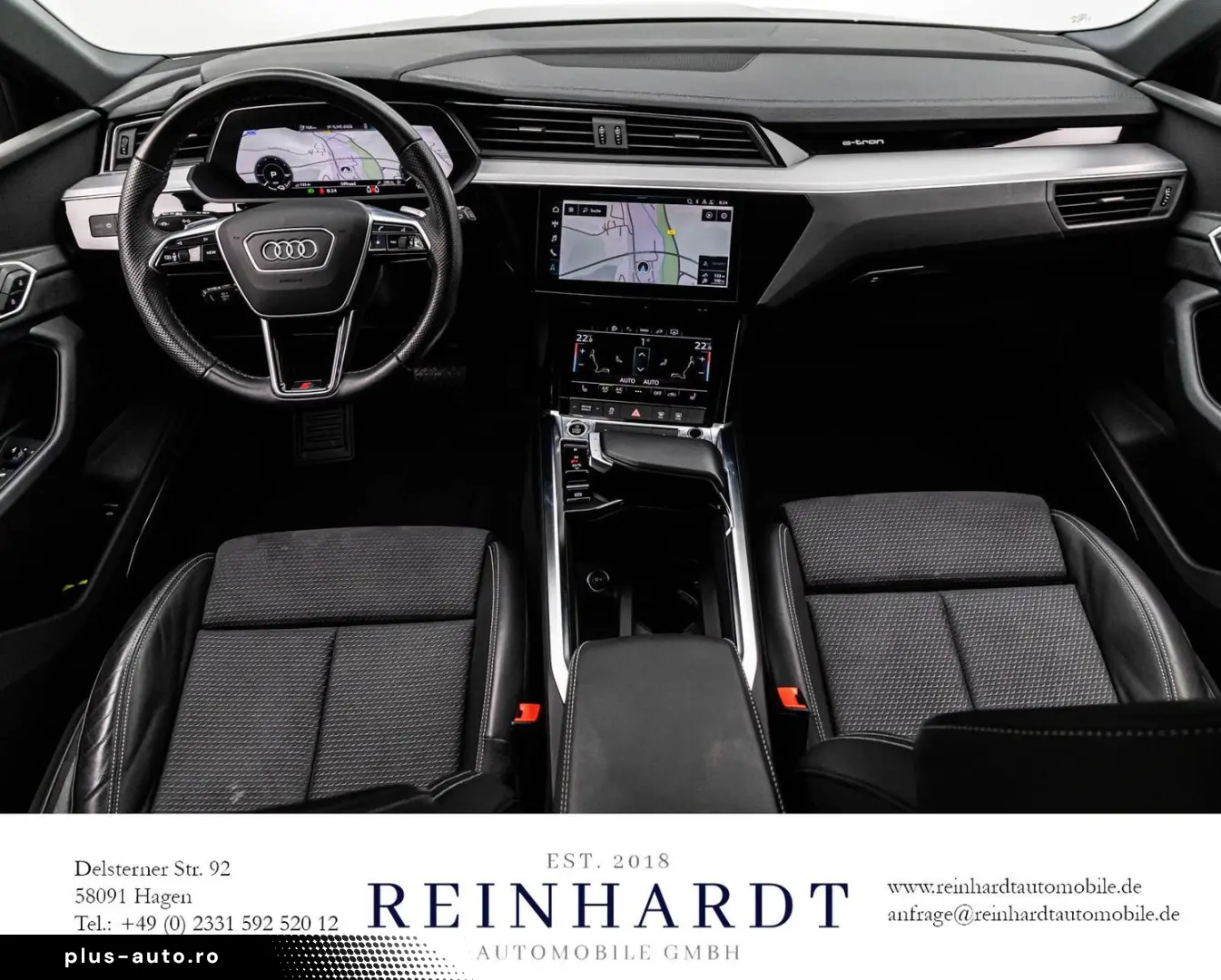 AUDI E-TRON 55 Q 2x S LINE BLACK ACC B&O KAM. AIR-SUS