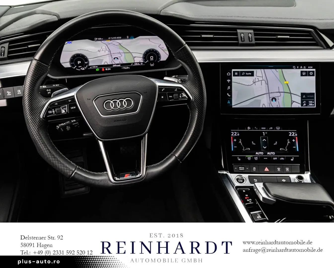 AUDI E-TRON 55 Q 2x S LINE BLACK ACC B&O KAM. AIR-SUS