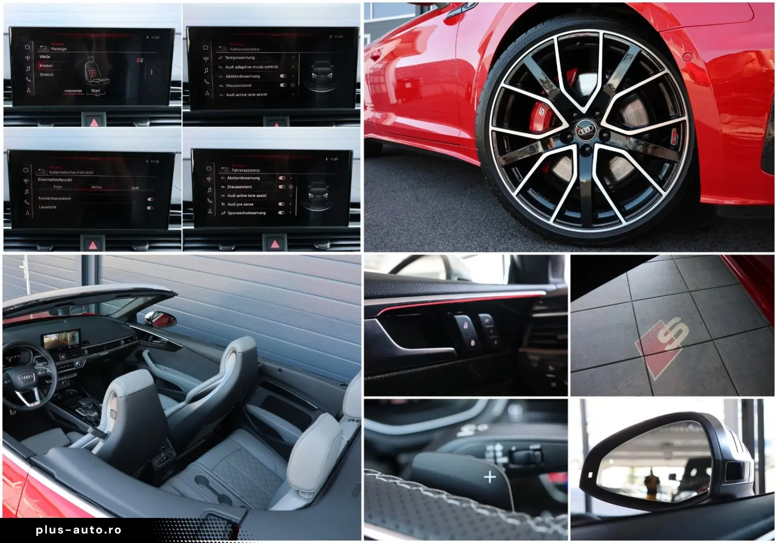 AUDI S5 Cabrio LASER ACC B&O 360  HUD SHZ TOTW R20