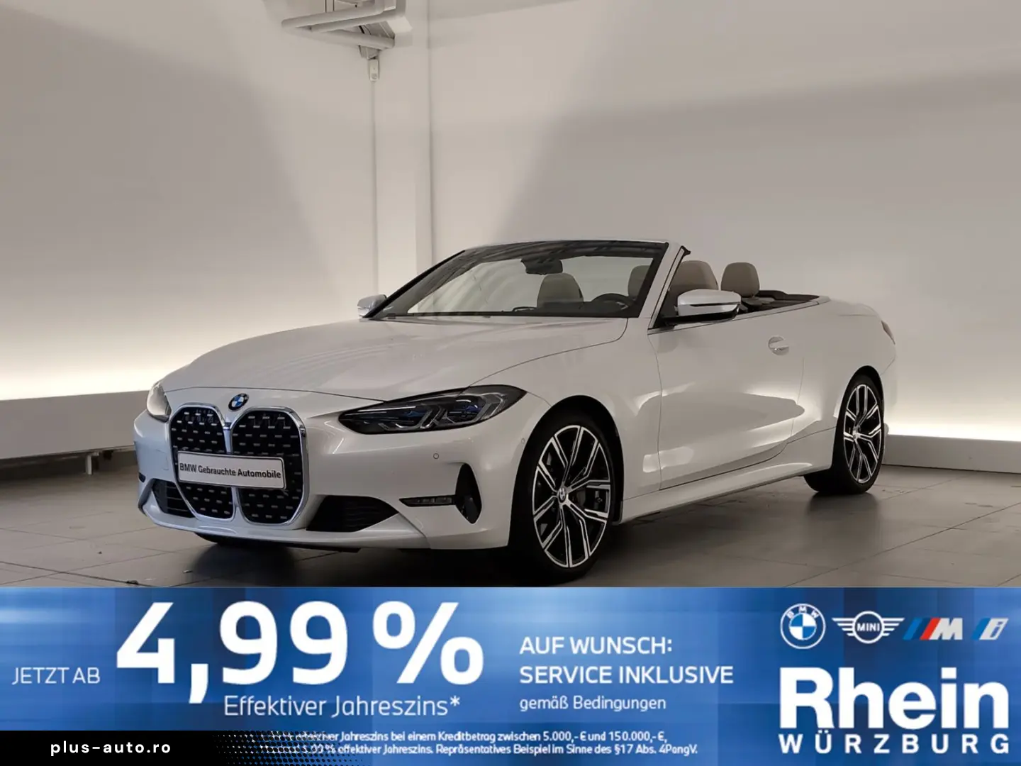 BMW 430i Cabrio SAG Laser HK Sound 19Zoll Kamera uvm